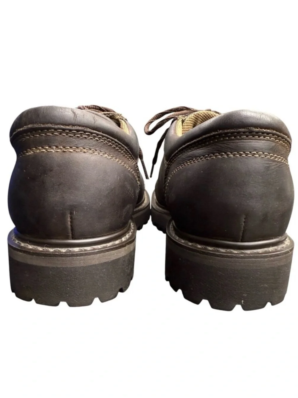 Men's AMERICAN EAGLE OUTFITTERS Brown Genuine Leather Lace-up Shoes- Size‎ 10
